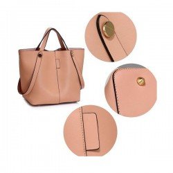 Anna Grace Nude Τσάντα Ώμου/Χειρός (AG00198)