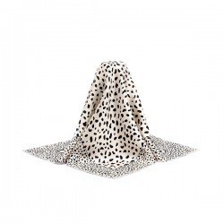 LS Beige Animal Print Φουλάρι LSSC002